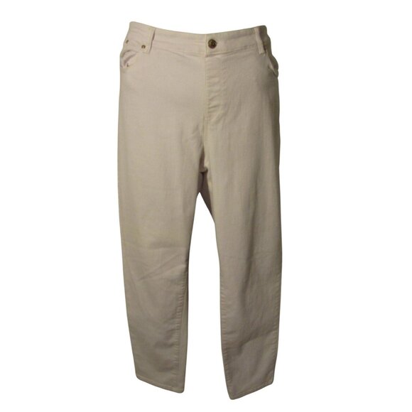 Chico's Denim - Chico's 3 (16) White Platinum Jegging Jeans Stretch